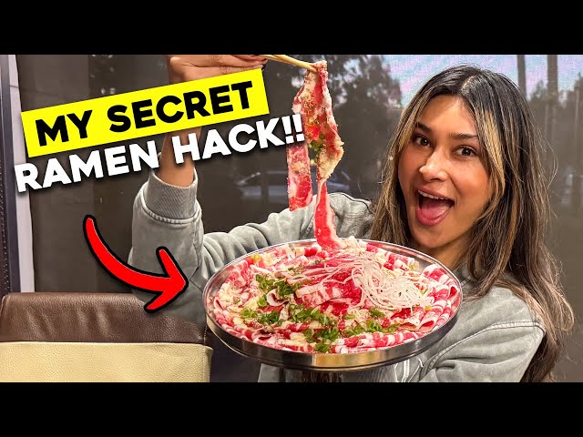 My Secret to Low Carb Ramen Cravings!! How To Order Keto