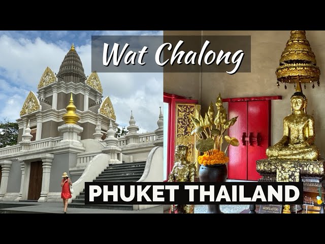 Wat Chalong Temple Phuket Thailand - Beautiful 60 Meter Chedi