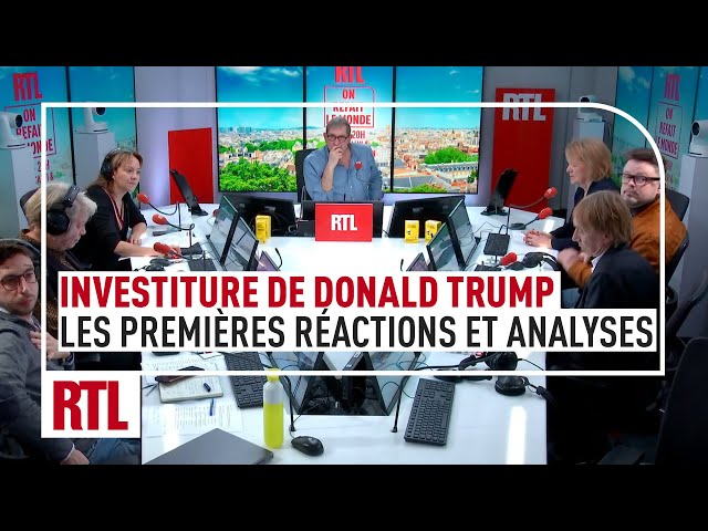 Investiture de Donald Trump : les premières réactions et analyses