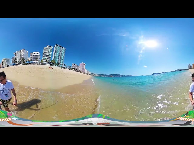 360° Video - Acapulco Beach Walk