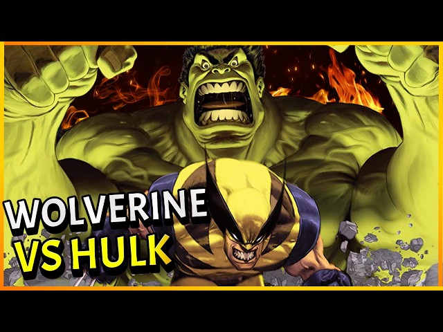 WOLVERINE VS HULK: A PRIMEIRA LUTA DE TODAS [VEJA COMO FOI]