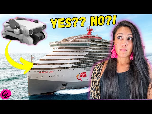 Can you bring a DRONE on a CRUISE?! 🛳️ 👀