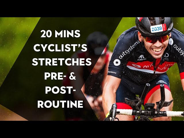 Top Exercises for Cyclists. Stretches, Tight hips and Hamstrings. Appropriate for Beginner