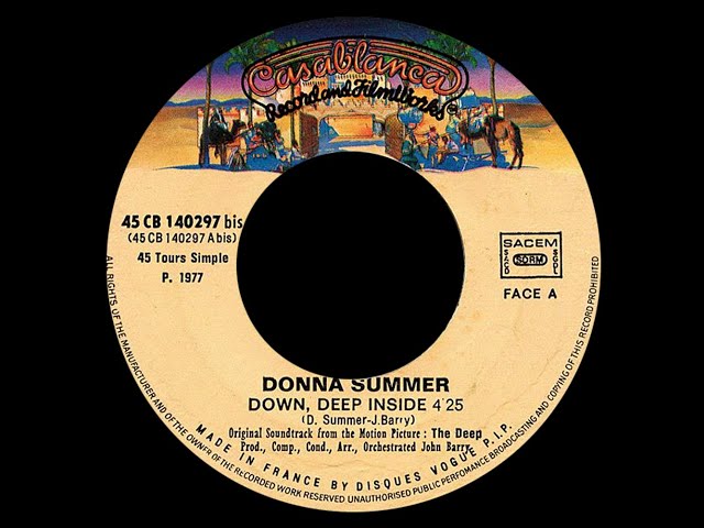 Donna Summer ~ Theme From "The Deep" (Down, Deep Inside) 1977 Disco Purrfection Version