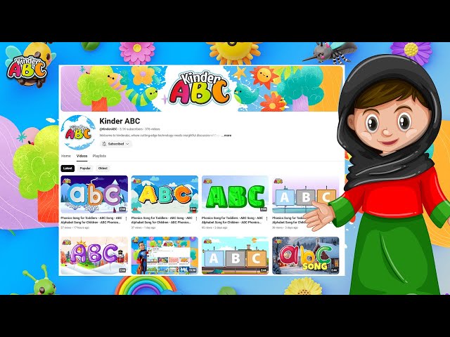 All Of This Week - Phonics Song for Toddlers - ABC Song - ABC Alphabet Song for Children - KinderABC