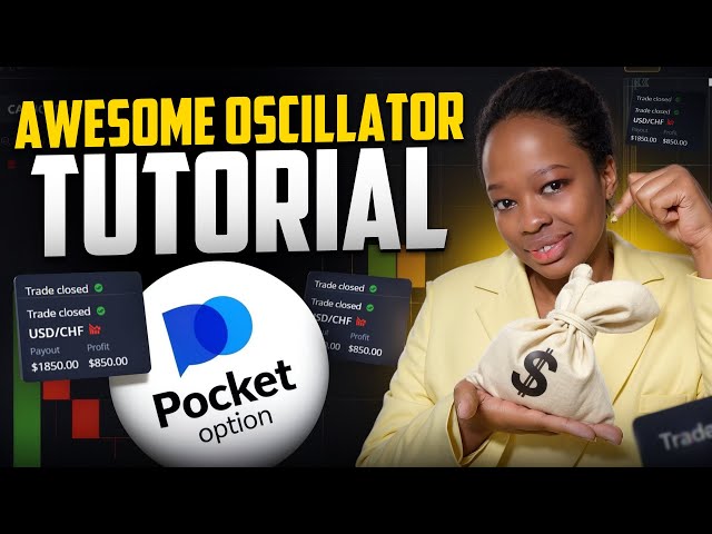 HOW TO USE AWESOME OSCILLATOR INDICATOR IN POCKET OPTION (Tutorial)