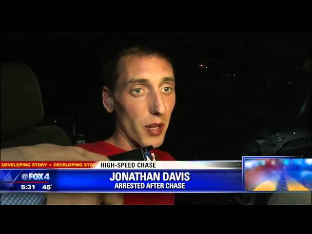 Driver talks to Fox 4 following high speed chase