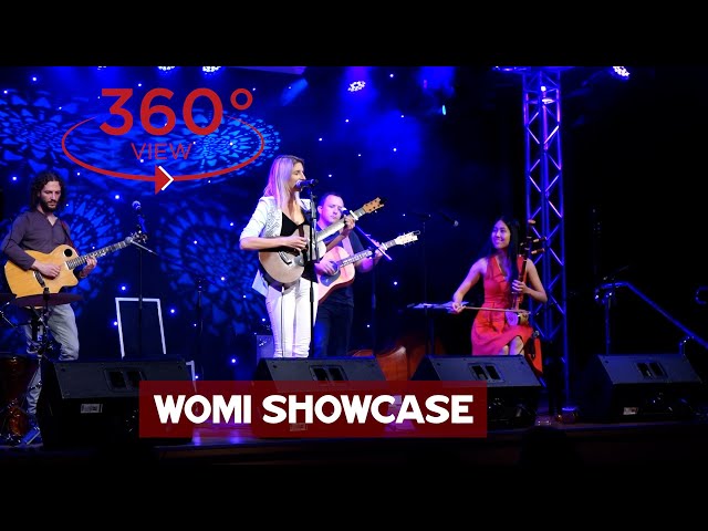 WOMI showcase in 360 8k Footage