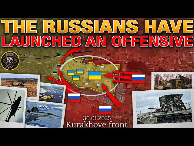 Cold War II❄️Russian Massive Offensive Across The Front⚔️🔥🚀 Military Summary And Analysis 30.01.2025