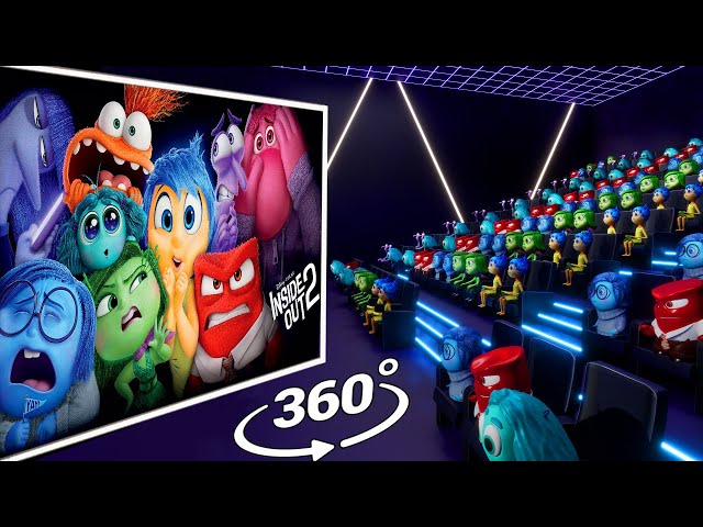 INSIDE OUT 2 All Movie Clips  360° - CINEMA HALL | 4K VR 360 Video