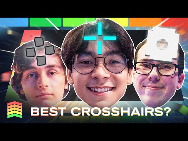 Valorant Pro Crosshairs RANKED — From S Tier to WTF | Top Tier Ep. 15