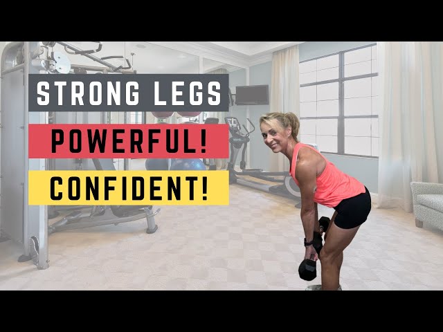 Strong Legs for Women Over 50: Hamstring & Calves Workout