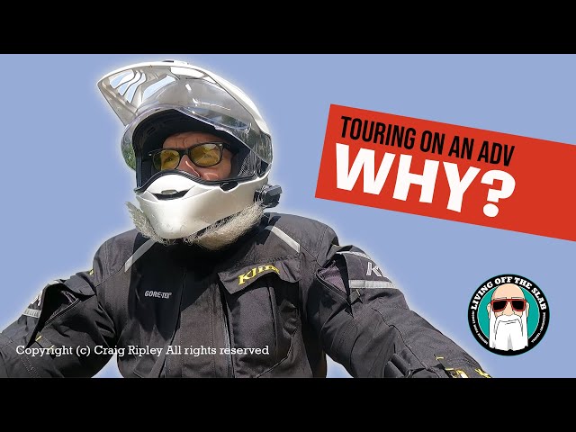 Why Tour on an Adventure Bike vs a Cruiser?