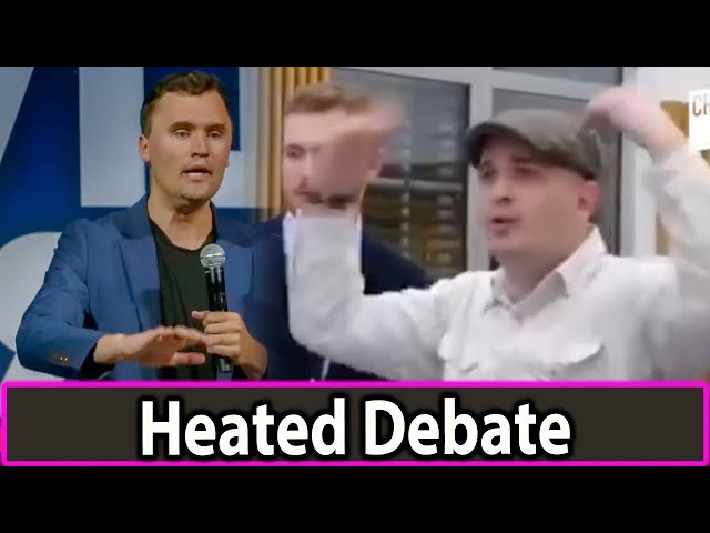 Socialist Ideals vs. Conservative Arguments: Charlie Kirk's Heated Exchange