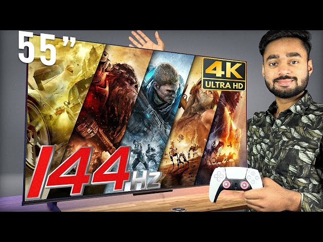 Best 55 inch 4K QLED TV⚡️144Hz Display & Dolby Vision - Hisense Q7N !