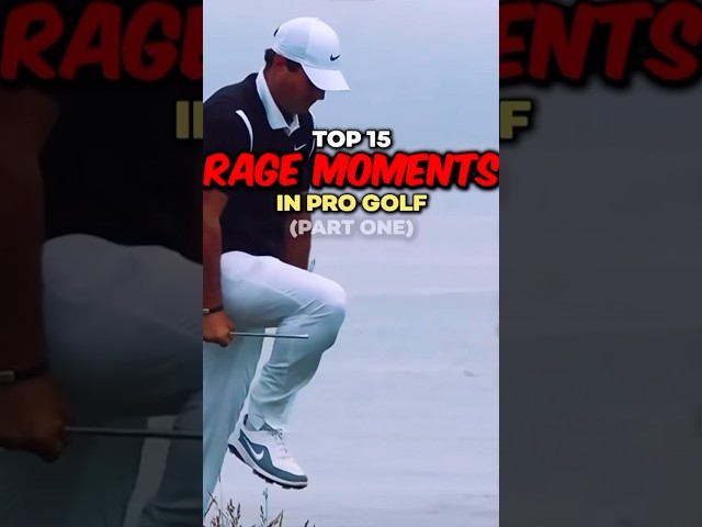 Golf rage Moments