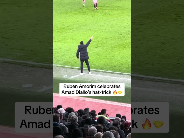 That Aura 🔥 #mufc #mutv #premierleague #mufctv #shortsvideo #rubenamorim #amad #munsou #shorts