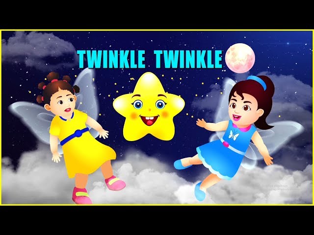 Twinkle Twinkle Little Star Animation Video  | Animation Video |  English Nursery Rhymes | API Kids