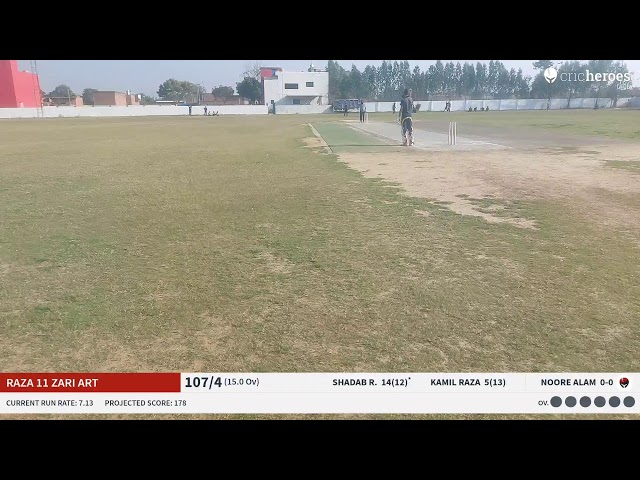 Raza 11 Zari Art vs Riyaz Club Live Cricket Match | Individual match Live -  null