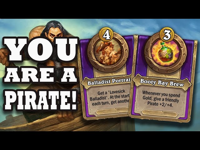 Pirates Announcement! Season 8 Hearthstone Battlegrounds