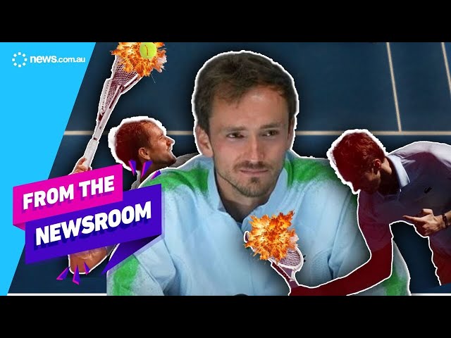 Daniil Medvedev's epic meltdown during Australian open | Daily Headlines