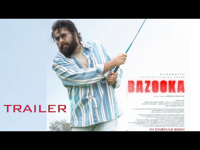 Bazooka - Concept Trailer | Mammootty | Gautham Vasudev Menon | Shine Tom Chacko | Nimish Ravi |2025