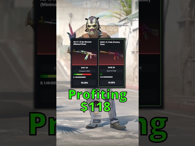 The SAFEST CS2 Trade Up for Guaranteed Profit💰 #cs2 #csgo #counterstrike