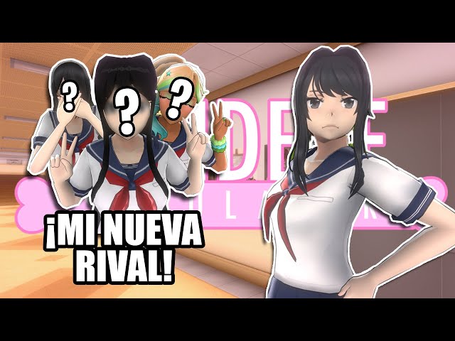 ¡NUEVA RIVAL SECRETA EN YANDERE SIMULATOR! | Yandere Simulator Random Rivals Mod 2022 #1