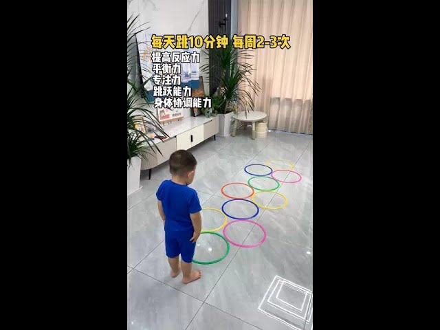 Help Your Baby Grow Taller With This Fun Hopscotch Game! #baby #cute #funny #cutebaby #babylove