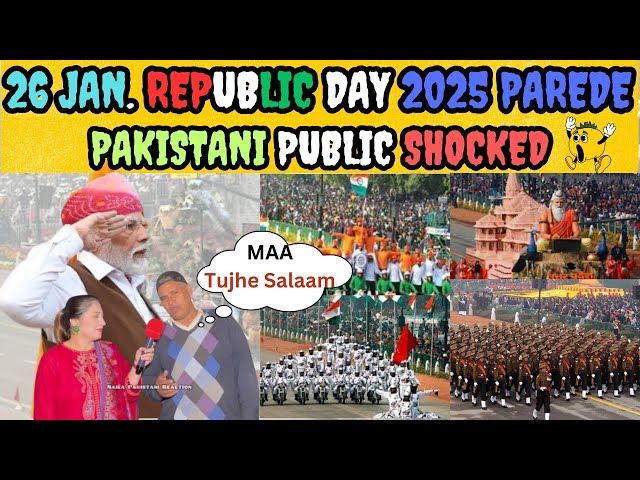 Republic Day 2025 | Republic Day Parade 2025 | Pakistani Public Reaction | #republicday #reaction