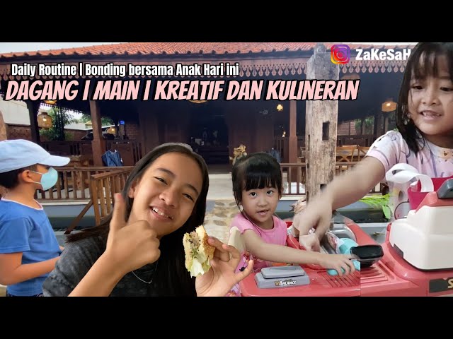 Daily Routine | Asyiknya Main sama Temen dan Kulineran sama Mama di Tali Roso