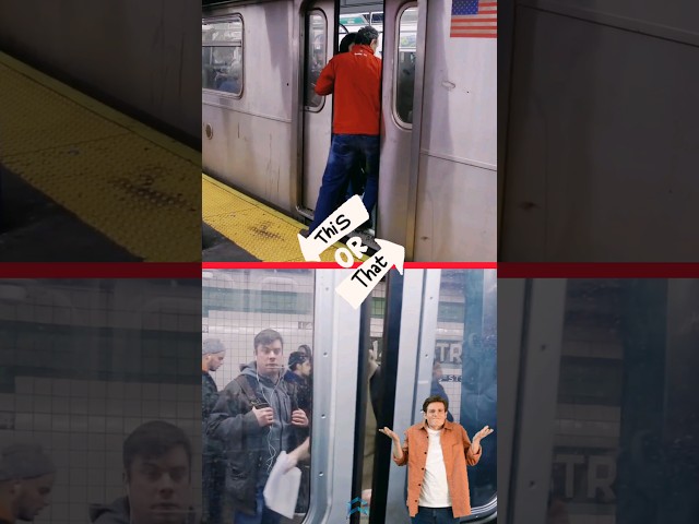 Which of these happened to you at the metro subway station 4k