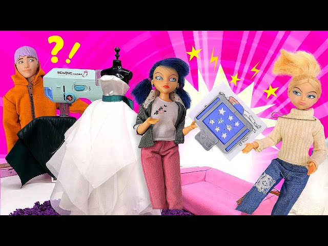 ¿Quién es mejor diseñadora: Chloe o Marinette? Videos con LadyBug para niñas.