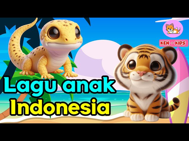 lagu anak indonesia - Cicak Di Dinding - Kalau kau  suka hati l @ken-kids2024