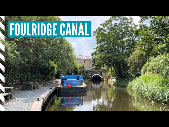 LEEDS & LIVERPOOL CANAL at Foulridge Tunnel - STUNNING NATURE and tale of the SWIMMING COW???