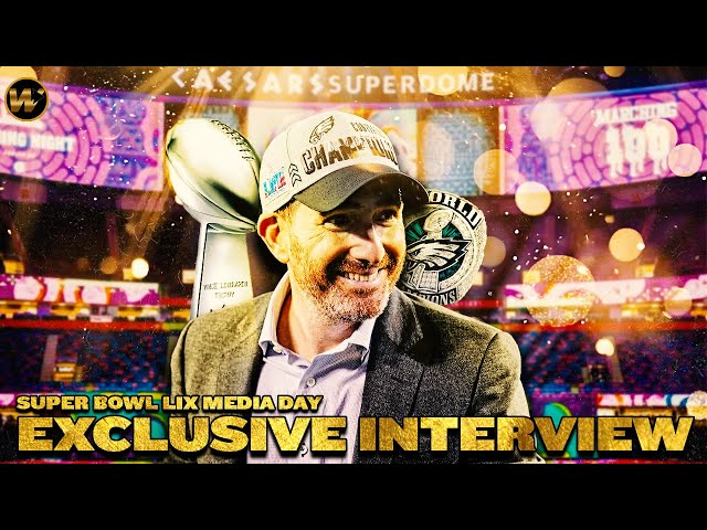 Eagles GM Howie Roseman Exclusive Interview | Super Bowl LIX Media Day