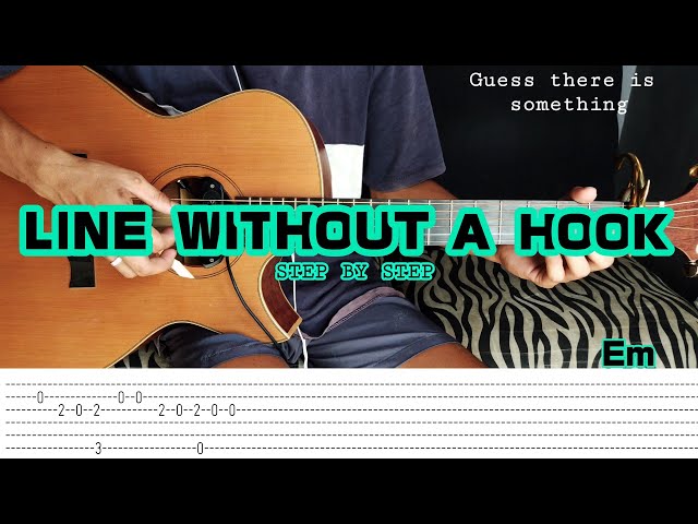 Line without a hook (Bridge part) - Fingerstyle cover + Step by step | Tabs | Chords | Lyrics