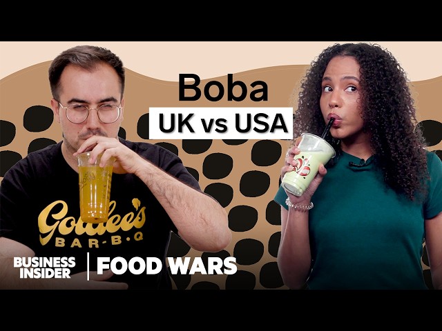 US vs UK Boba | Food Wars | Insider Food