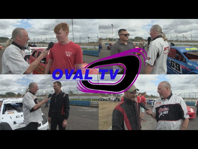 Oval TV Interviews RTS FWD Hot Rods World Championship Grid Plus The Race