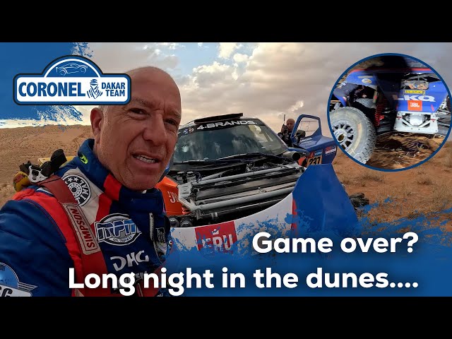 GAME OVER #Dakar2025? 💥 BIG PROBLEMS IN THE DUNES AT NIGHT