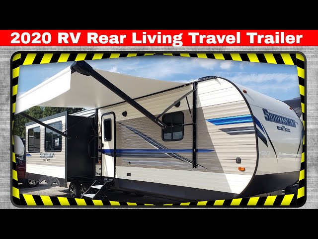 2020 RV KZ Sportsmen LE 303KBLE. Rear living travel trailer with King Bed slide out