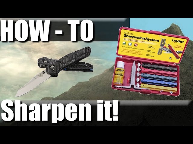 Knives: Sharpening, Edge Angles, and Lansky How-To | RevHiker