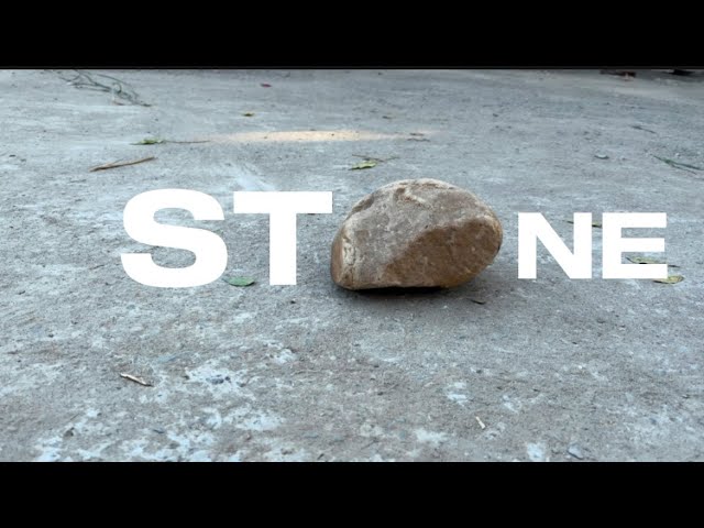 Stone | 1 minute short film | The awara backpacker