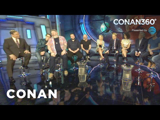 CONAN360°: Bran Stark & Hodor Hug And Make Up | CONAN on TBS