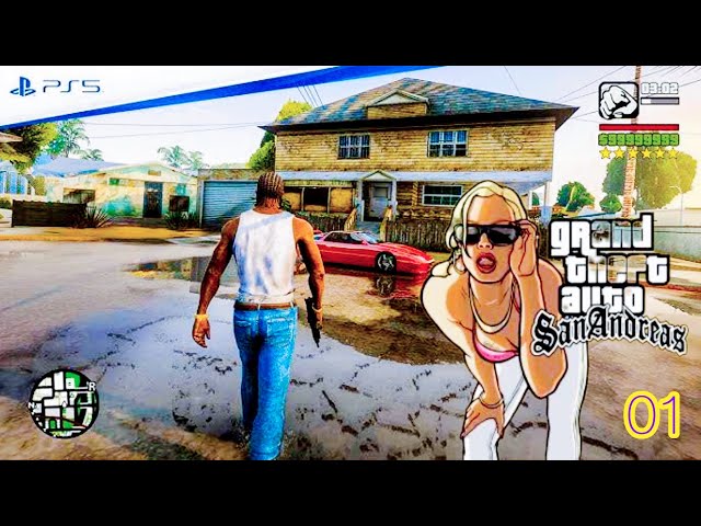 GTA San Andreas PS5 Gameplay – The Definitive Edition - Part 01