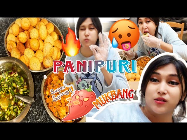 Laughing Through the Tears: Epic Spicy PaniPuri Mukbang Gone Wrong!