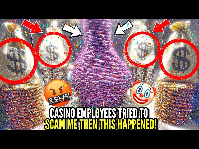 🤬CASINO STAFF “SCAMMED ME” FOR $200,000,000.00 THEN THIS HAPPENED! PLAYING THE COIN PUSHER MACHINE!