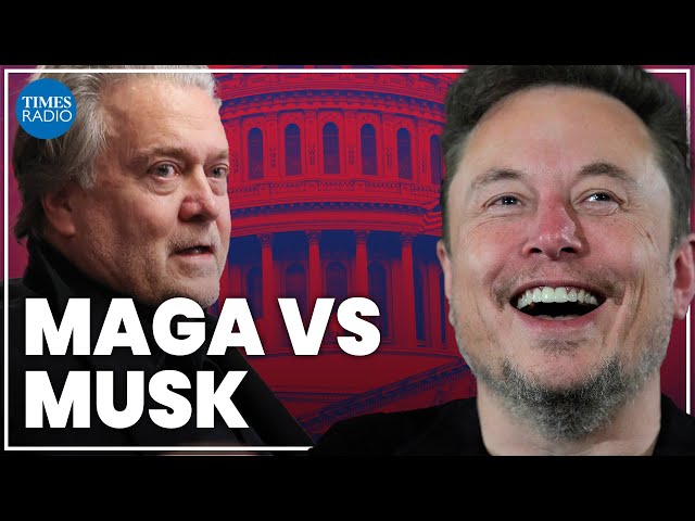 Elon Musk and Steve Bannon infighting causing trouble for Trump