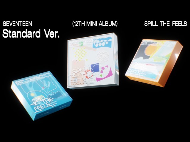 SEVENTEEN (세븐틴) 12th Mini Album 'SPILL THE FEELS' Physical Album Preview