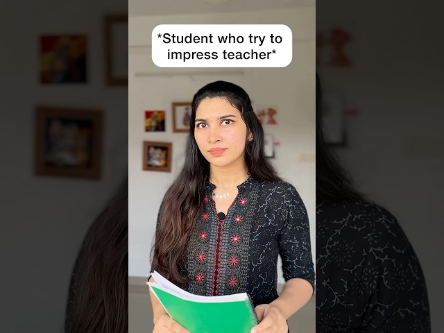 Student who try to impress teacher #comedy #shorts #malayalam